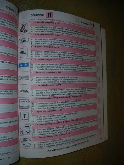 QUESTIONARIO PER LA PATENTE DI GUIDA A e B - Foto 8
