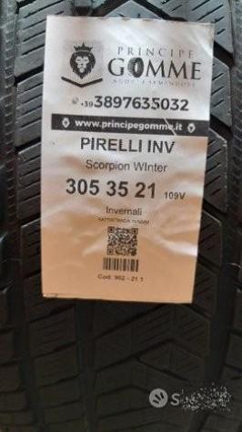 2 gomme 305 35 21 pirelli inv a902 - Foto 2