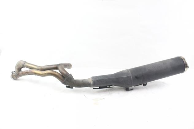 SUZUKI V-STROM 650 1430511J00H01 MARMITTA SILENZIATORE SCARICO DL650A 11 - 17 MUFFLER CON PICCOLE AMMACCATURE - Foto 3