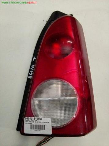 FANALE POST. DX XXXXXXXXXXXXXXXXX 999-U1310467 Parti elettriche  Fanaleria  Fanali  Fanale post. dx. OPEL - AGILA B - 01-03-2008 - 01-06-2015, SUZUKI