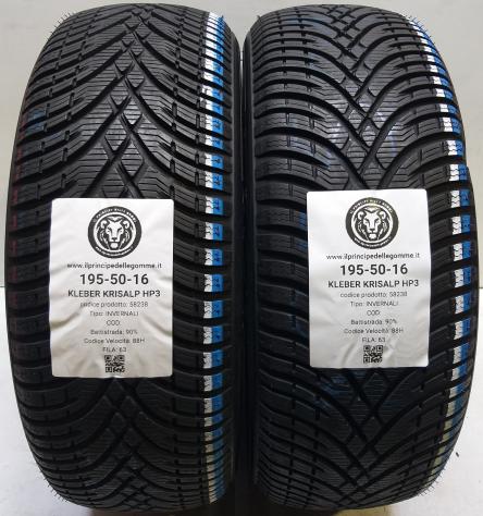 2 GOMME 195 50 16 KLEBER A58238