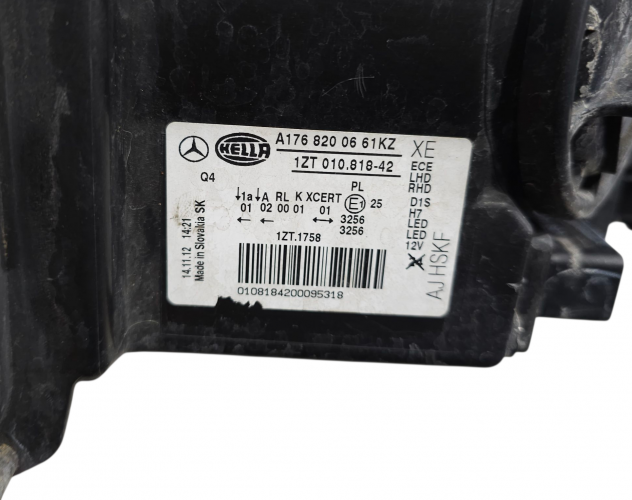 FARO ANTERIORE DESTRO MERCEDES Classe A Serie (W176) A1768200661 (1218) - Foto 12