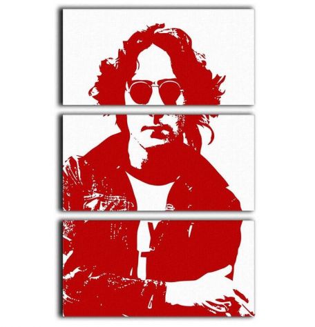 Quadro John Lennon dipinto The Beatles - Foto 2
