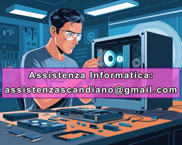 Tecnico informatico Disponibile 7 giorni su 7 al tuo domicilio