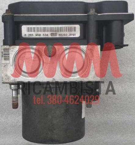 0265235081 Honda Civic centralina gruppo pompa ABS