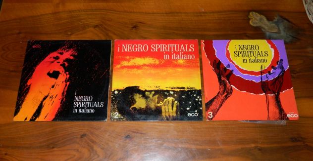 Serie vinili i Negro Spirituals in italiano – 1970