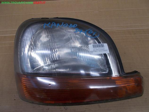 PROIETTORE D. RENAULT KANGOO (K76)  Parti elettriche  Fanaleria  Proiettori  Proiettore ant. RENAULT - KANGOO - 01-08-1997 - 01-06-2001