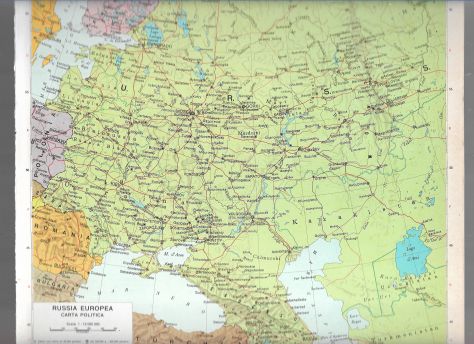 ANNI '60 N 10 CARTE GEOGRAFICHE  EUROPA DA ATLANTE DE AGOSTINI - Foto 4