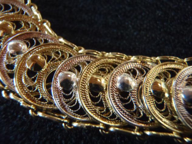 Collana parure filigrana argento - Foto 3