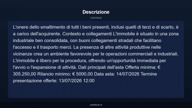 Immobile in asta di 3064 m² in vendita a Cerreto d'Esi - Foto 10
