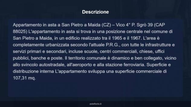Immobile in asta di 107 m² in vendita a San Pietro a Maida - Foto 17