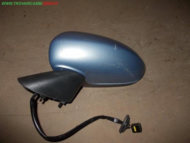 RETROVISORE EST.S.(versione con regolazione elettrica e sbrinatore, fino alla vettura 42229) 5 FILI SENZA CALOTTA FIAT IDEA (350-2S/4D) Vetri e Retro