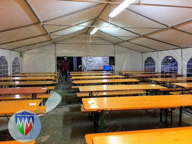 Tendostrutture 8 x 12 x 3,4 Tendoni per uso Eventi, Catering, Cerimonie - Foto 4