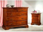 Comò 5 cassetti comodino3 cassetti arte povera cod 11228/11229