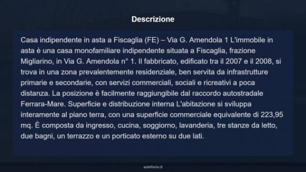 Immobile in asta di 223 m² con più di 5 locali in vendita a Fiscaglia - Foto 16