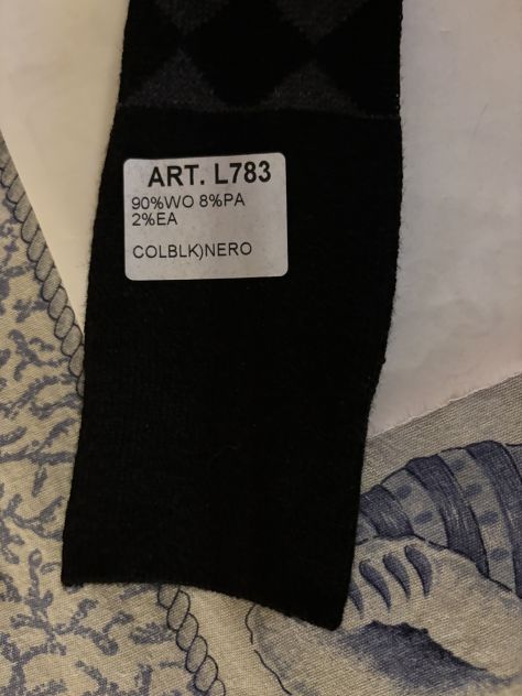 1 PAIO CALZE NUOVE IN LANA MERINO UOMO FIRMATE ORIGINALI VKNAGRANI,MADE IN ITALY - Foto 5