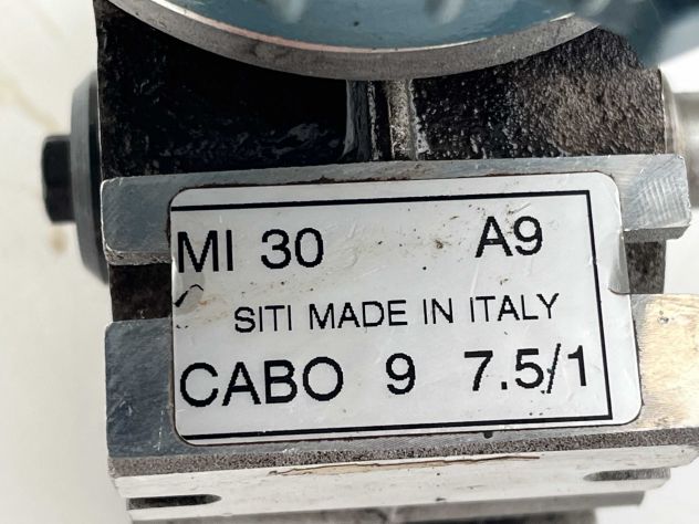 ABB Motoriduttore Kw 0,10 + Riduttore SITI 7,5/1 - Foto 8