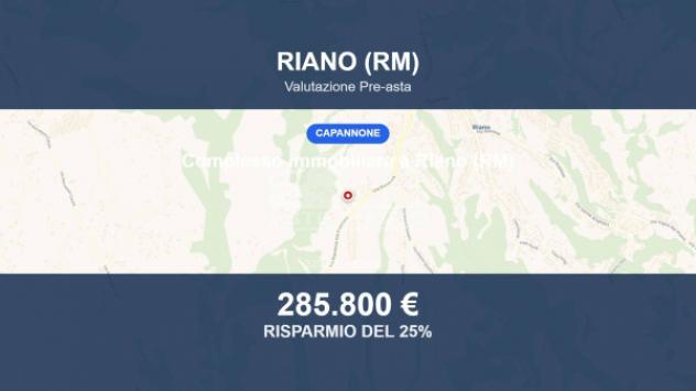 Immobile in asta di 325 m² in vendita a Riano