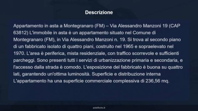Immobile in asta di 236 m² con più di 5 locali in vendita a Montegranaro - Foto 17