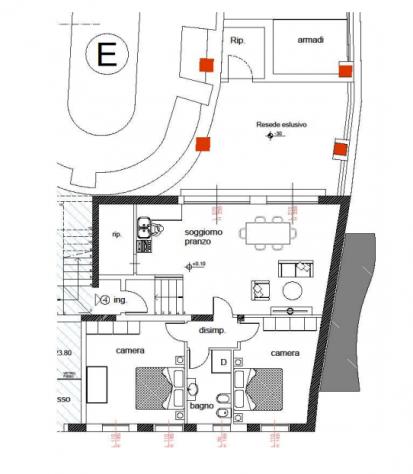 Appartamento in vendita a Caprona - Vicopisano 96 mq Rif: 952221 - Foto 6