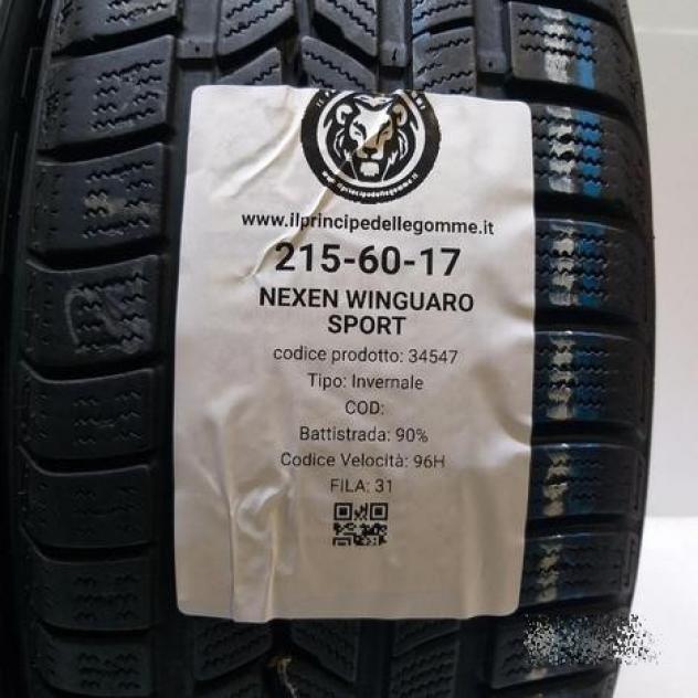 2 gomme 215 60 17 nexen a34547 - Foto 2