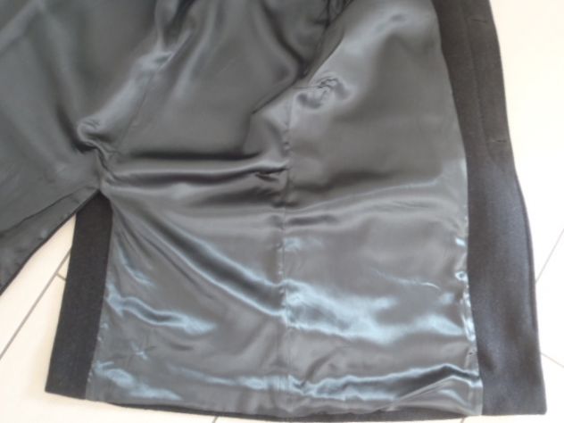 Cappotto uomo lana nero - Foto 4