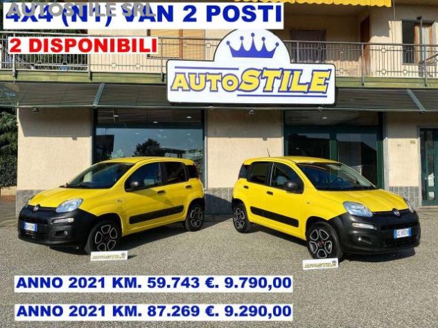 FIAT Panda 4X4 0.9 TwinAir 85cv - AUTOCARRO N1 2 POSTI 2posti rif. 24189167