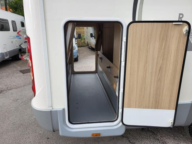 CAMPER RIVIERA DUCATO MANSARDATO 7 POSTI DOPPIA DINETTE CLIMATIZZATORE GARAGE WEBASTO CAMPER USATI - Foto 8
