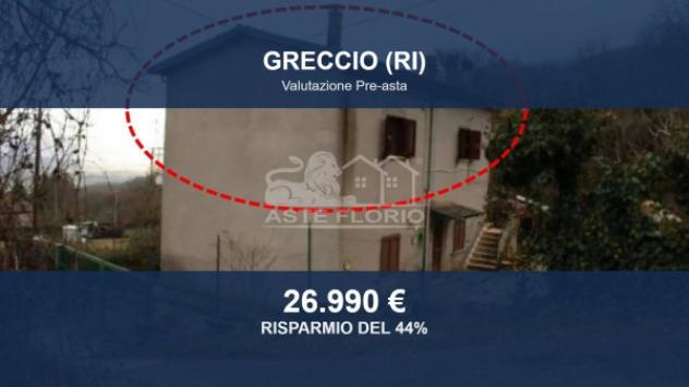 Immobile in asta di 72 m² in vendita a Greccio