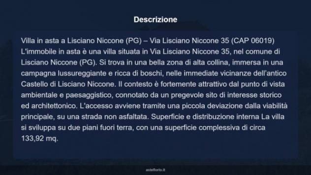 Immobile in asta di 133 m² con più di 5 locali in vendita a Lisciano Niccone - Foto 15