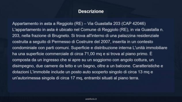 Immobile in asta di 71 m², box auto in vendita a Reggiolo - Foto 13