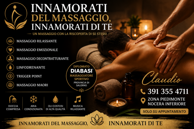 🌿 INNAMORATI DEL MASSAGGIO, INNAMORATI DI TE Tel:3913554711