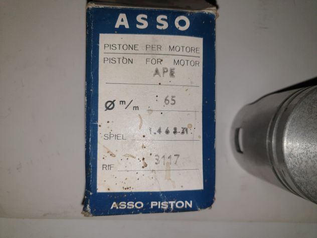 PISTONE PIAGGIO APE MP 550 - Foto 4