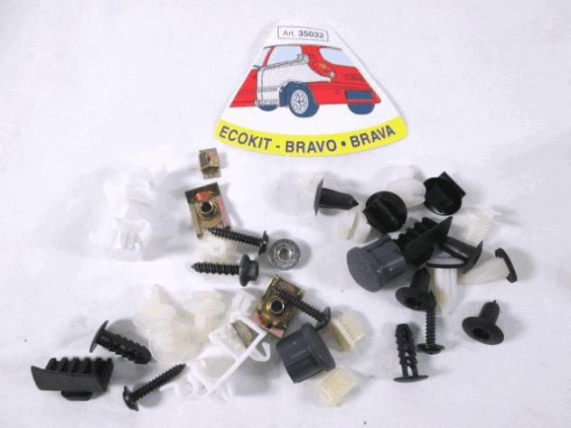 35032 KIT VITI E SUPPORTI PARAFANGO POSTERIORE FIAT BRAVO 1.6 B RICAMBIO NUOVO