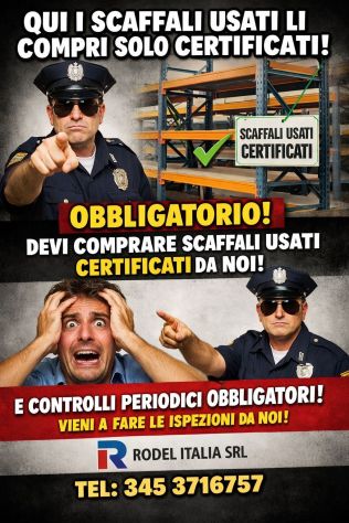 Scaffalature certificate - Foto 2