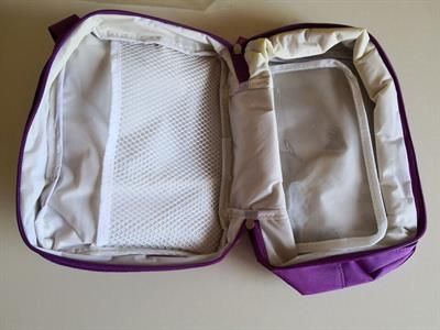 Vendo Beauty case in tessuto per giovani ragazze, cernierato, mai usato. Si preg - Foto 3