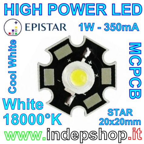 LED 3W 5W 10W 20W 30W 50W 100W - cree, lumileds, osram, epistar - Foto 8