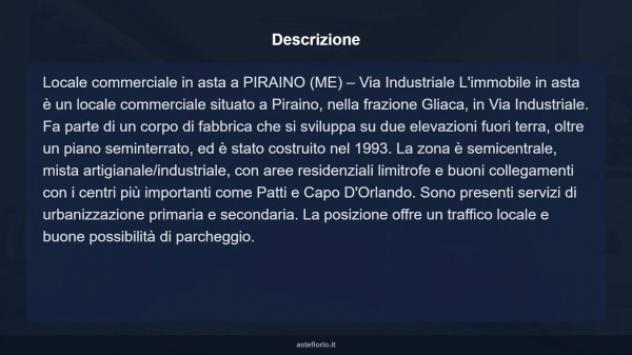 Immobile in asta di 678 m² in vendita a Piraino - Foto 5