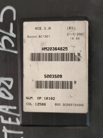 SCATOLA PORTA FUSIBILI SEAT Altea Berlina 3C0937049AE diesel 1896 (04) - Foto 4