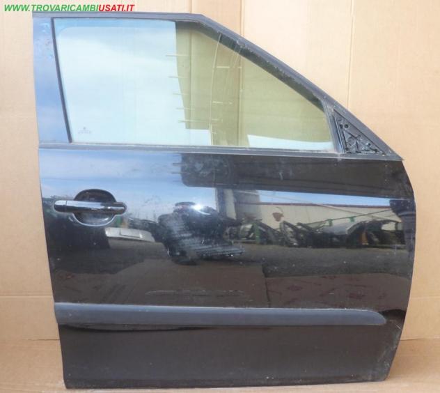 PORTA ANT.D. NERO MET CON ALZ E SERR Carrozzeria Lamierati esterni Porte Porta ant. dx. SKODA - FABIA 5 porte - 01-05-2007 - 01-04-2010, SKODA - F