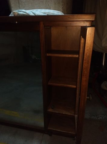 SPECCHIERA BAGNO + ANGOLIERA in legno vero - Foto 3