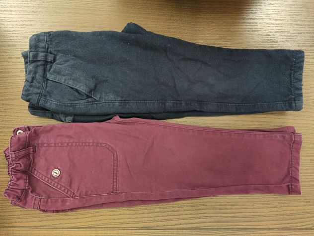 Primigi Chicco 24 mesi 2 anni 2 pantaloni 1 camicia 3 maglioni 7 pezzi - Foto 2