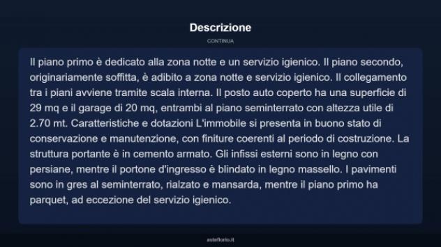 Immobile in asta di 176 m² con più di 5 locali e box auto in vendita a Fabro - Foto 18