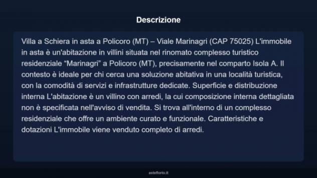 Immobile in asta di 90 m², box auto in vendita a Policoro - Foto 4