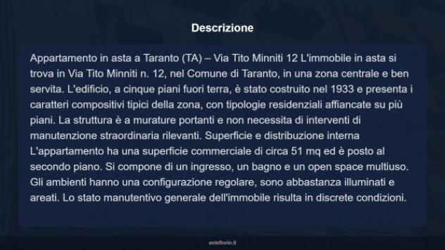 Immobile in asta di 51 m² in vendita a Taranto - Foto 14