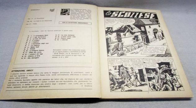 IL COMANDANTE MARK N.19- LO SCOZZESE ED.CEPIM, DICEMBRE 1973 - Foto 5