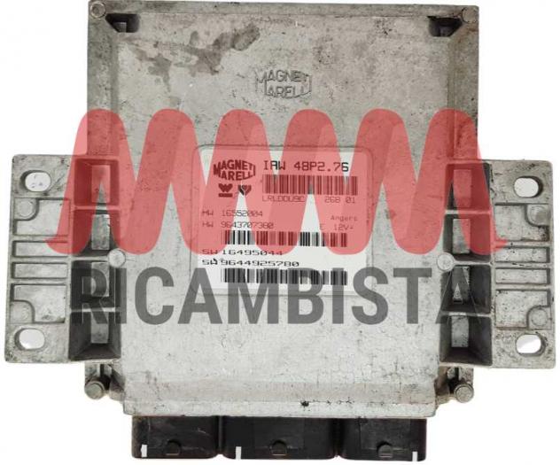 IAW48P2.76 9643707380 Citroen C2 1.1 centralina motore Magneti Marelli