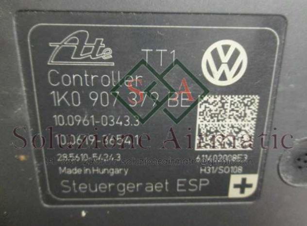Volkswagen Golf 2.0 centralina gruppo ABS 1K0907379BE - Foto 3