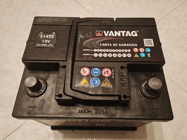 batteria auto da 55A