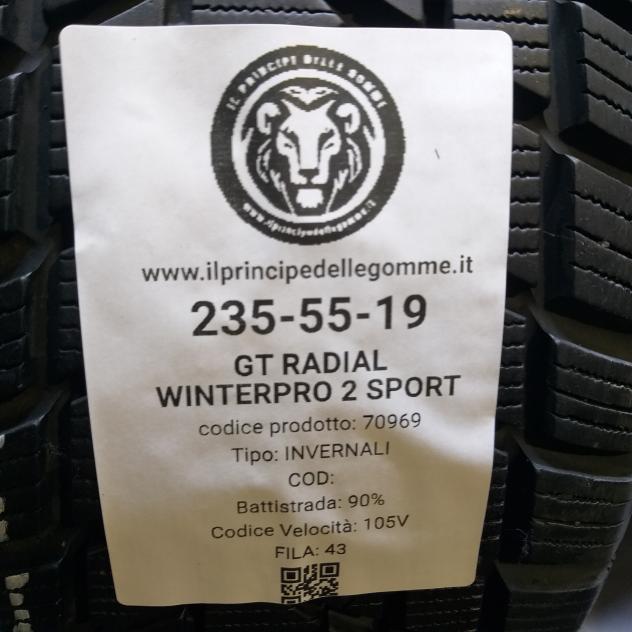 4 GOMME 235 55 19 GT RADIAL A70969 - Foto 2